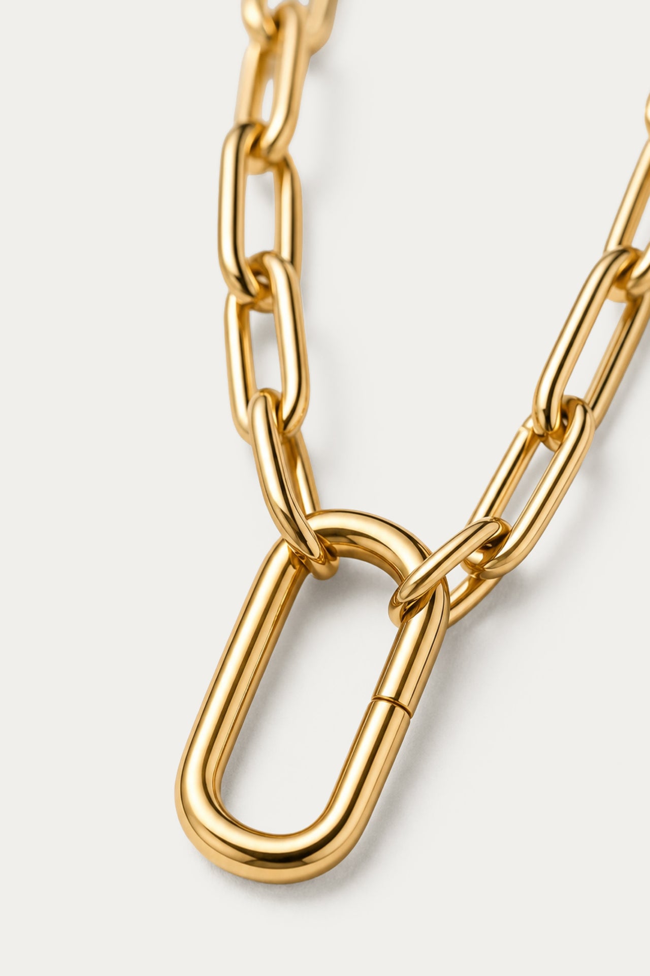 Paperclip Lock Necklace