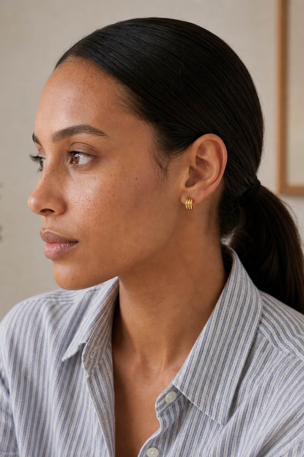Petite Mini Line Earrings