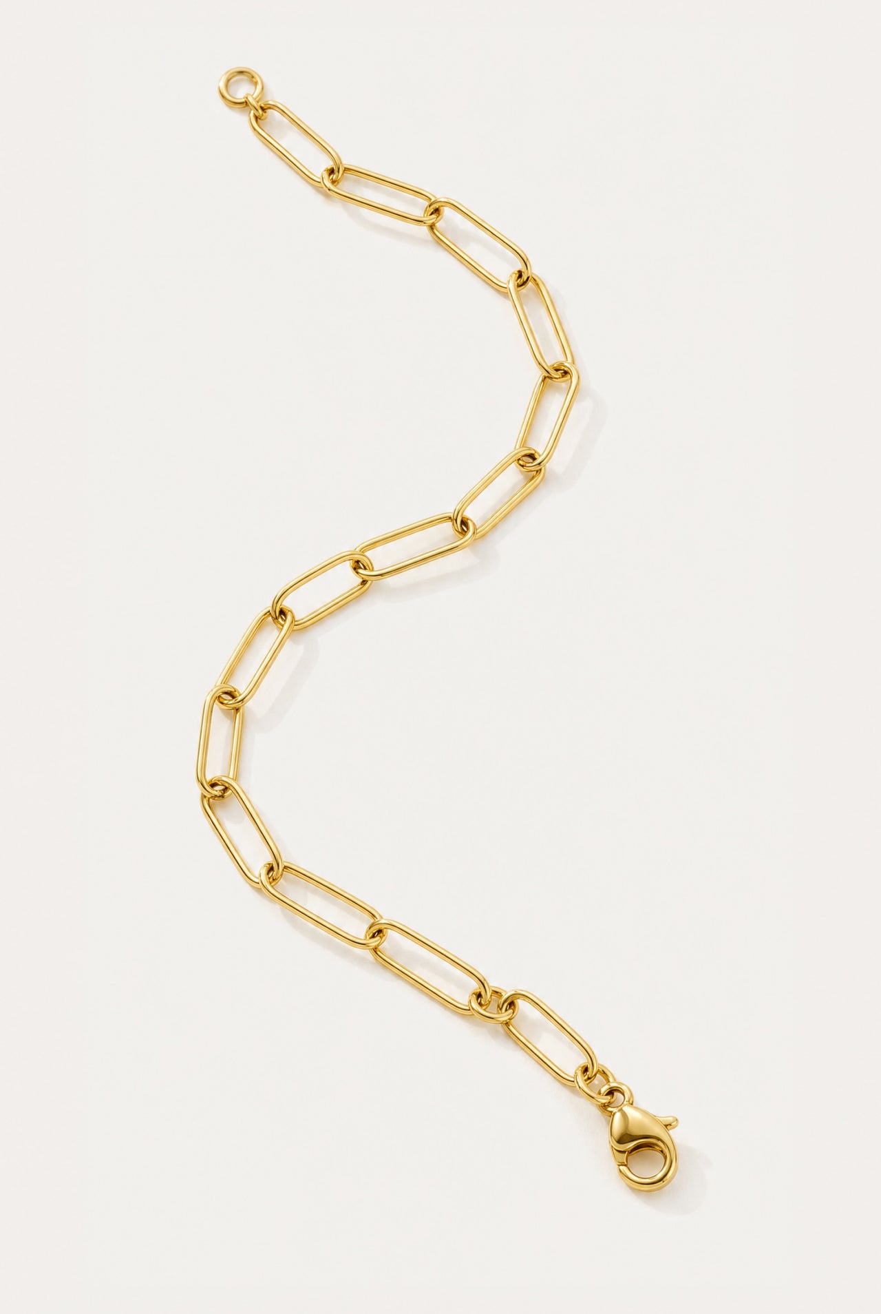 Rhea Paperclip Bracelet