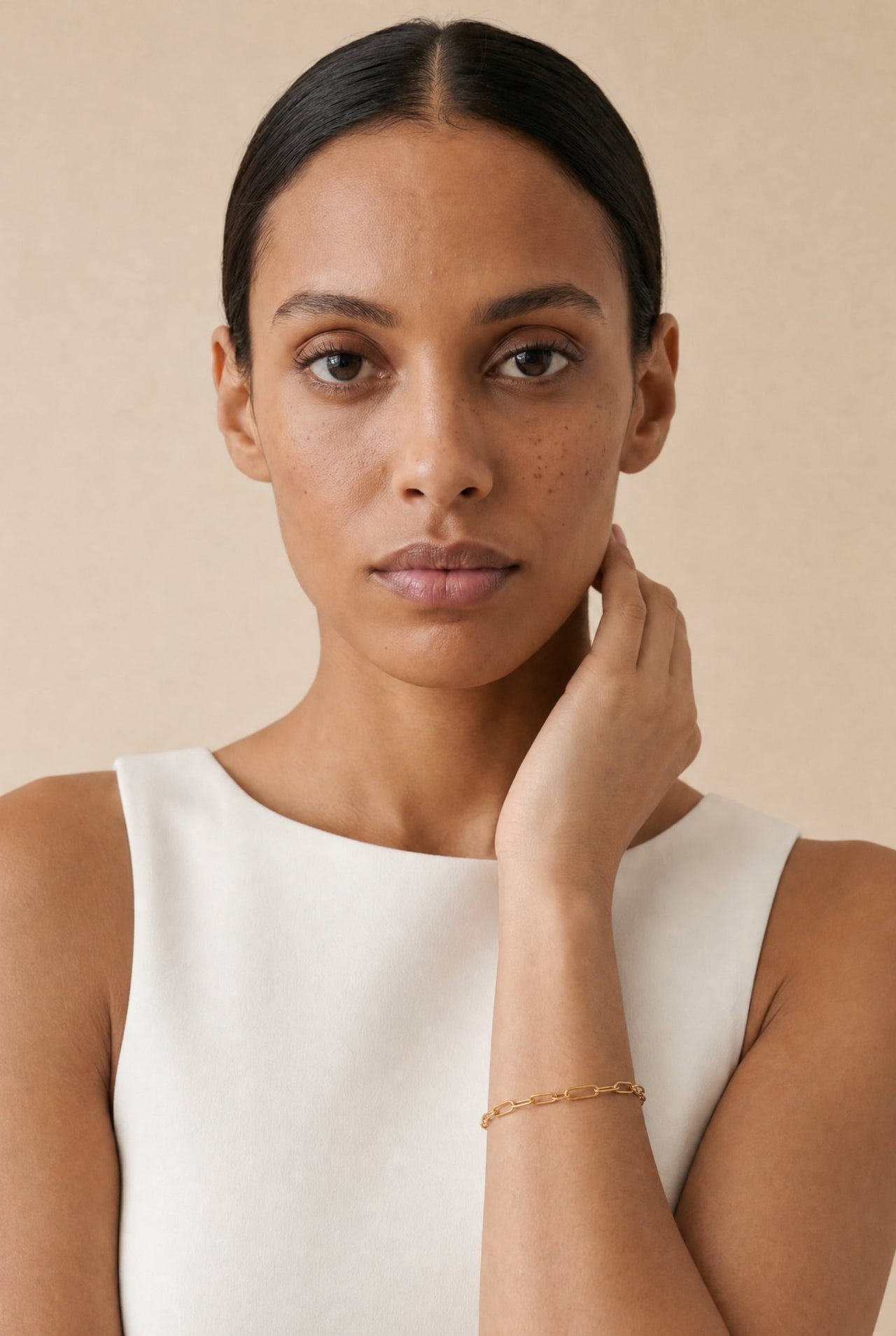 Rhea Paperclip Bracelet