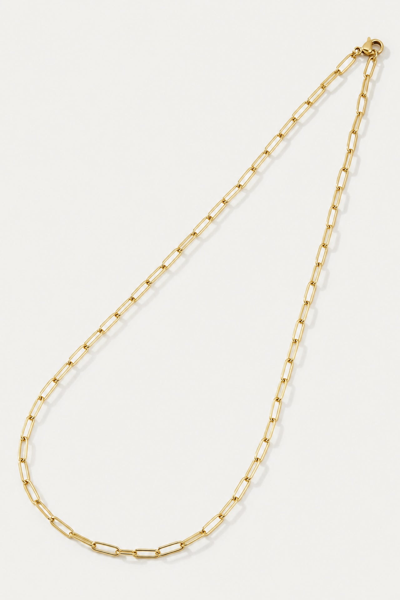 Rhea Paperclip Necklace