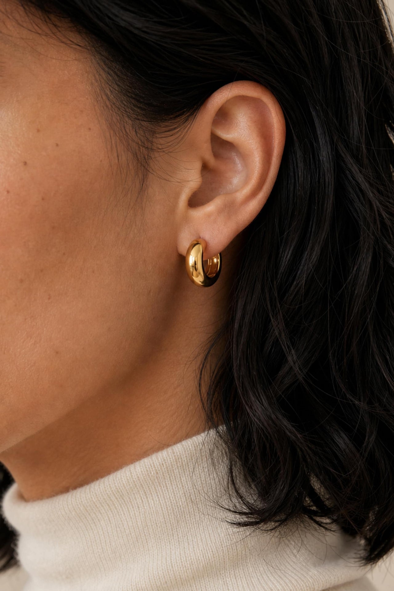 Small Pillow Drop Earrings