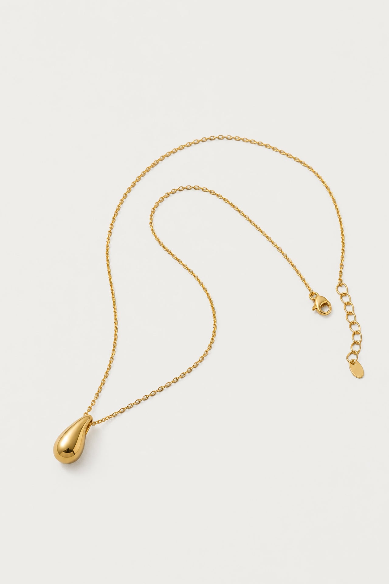 Teardrop Pendant Necklace