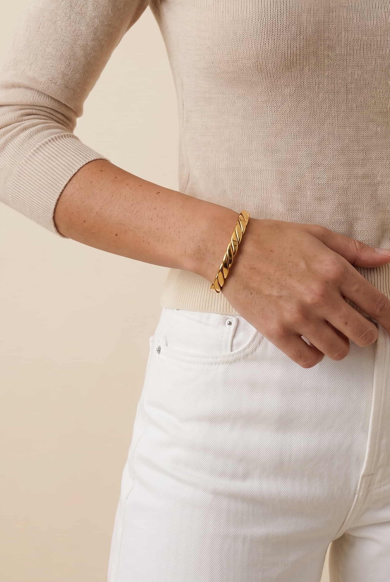 Twisted Open Cuff